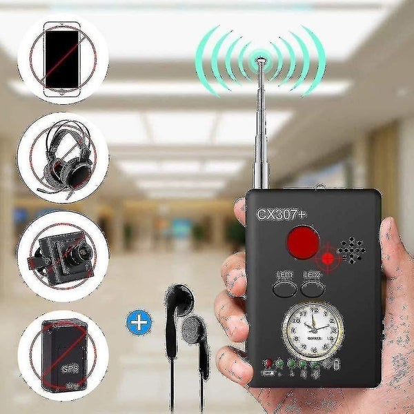 Cx307+ Camera Detector For Phone Call Rf Signal Detector Tracking Sensor Safety Carousel 2