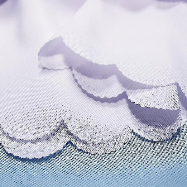 1pcs Round Tablecloth White For Wedding Events Banquet Hotel Polyester Plain(280 Carousel 3