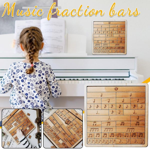 Decorative Music Score Education Wooden Decorative Arts Handicraft Decoration Carousel 2