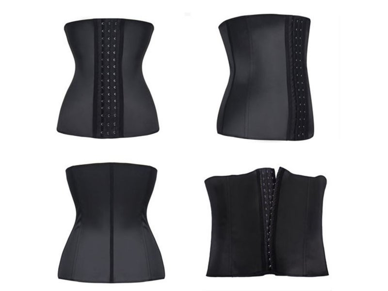 Latex Waist Trainer, 3 Hooks 4 Supportive bones, XXXXXL62982323773955112