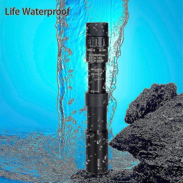 10-300x25mm Monocular Telescope Professional Bak4 Lens Hd Metal Lll Night Vision Carousel 2