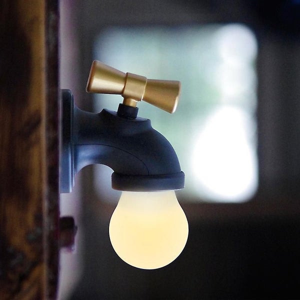 Creative Faucet Night Light, Voice Control Induction Led Bedside Lamp | Usb Rech Carousel 2