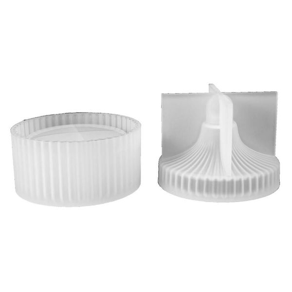 1pc Silicone Storage Box Mold Diy Crystal Epoxy Silicone Box Mold Circular Strip Carousel 1