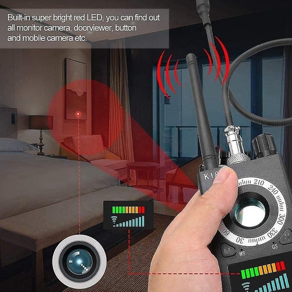 Anti-spy Detector, Multi-function Wireless Gps Signal Detector Anti-eavesdroppin Carousel 3
