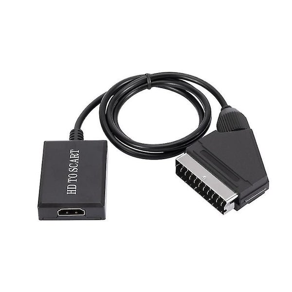 Converter Hdmi To Scart Converter 1080p Hd Audio Video Adapter For Hdtv Dvd Sky Carousel 2