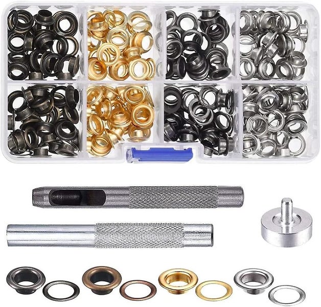 Grommet Tool Kit, Grommet Eyelets Washers, Grommet Metal Eyelets Washers Kit, Ey Carousel 1