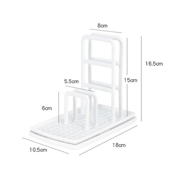 2pcs Sponge Holder Dishcloth Hanger, Kitchen Sink Rack Tray Organizer Stand Adju Carousel 1