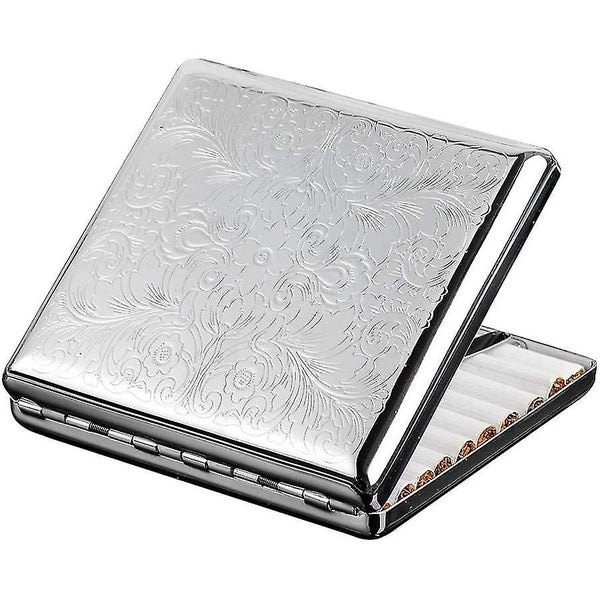 Full Metal Cigarette Case Eco-friendly Smooth Like The Mirror64046237056514110
