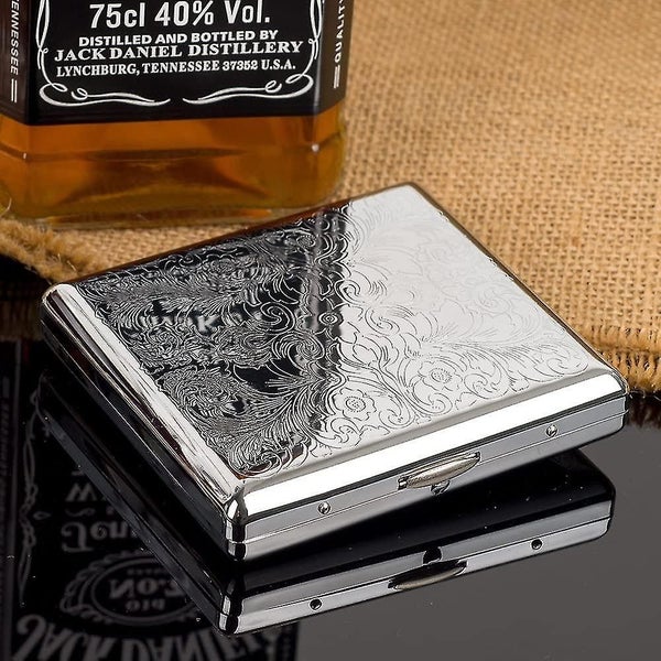 Full Metal Cigarette Case Eco-friendly Smooth Like The Mirror64046237056514112