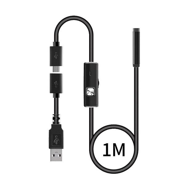 7mm Lens Industrial Endoscope Pipe Camera Auto Repair Endoscope Carousel 4