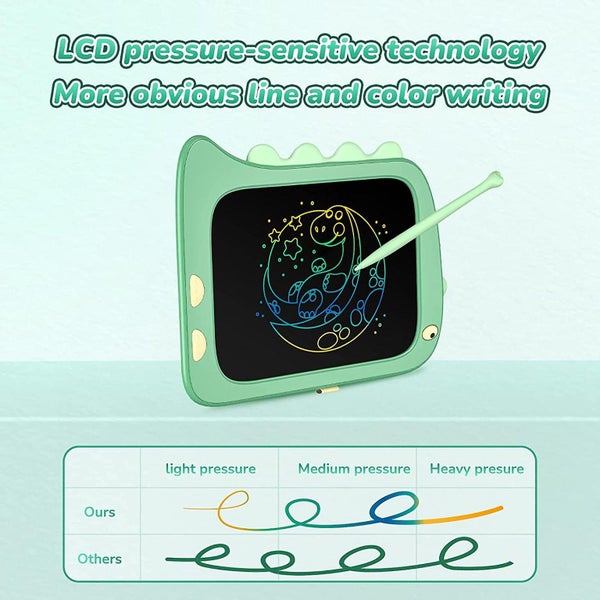 Children's Dinosaur Cartoon Drawing Board, Lcd Handwriting Board, Home Painting Carousel 5