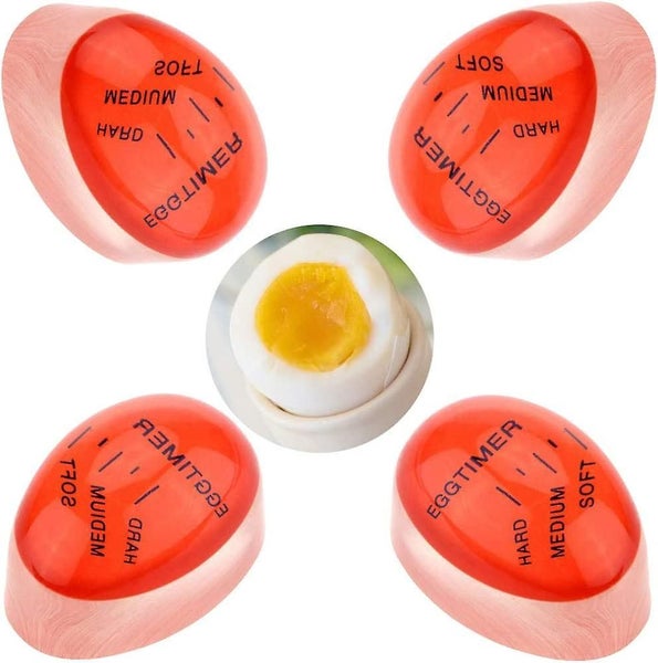 Egg Cooking Timer, 4 Pieces Of Color-changing Egg Timer Carousel 1