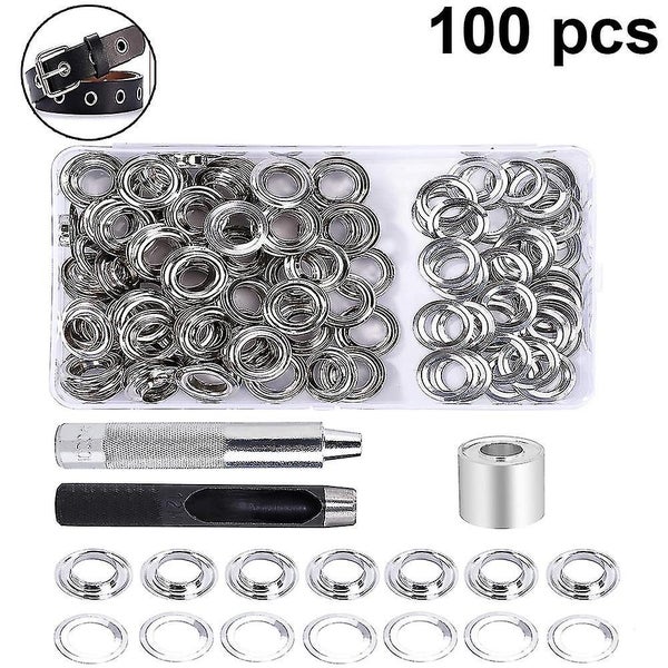 Grommet Tool Kit 12 Mm Grommet Eyelets Washer Eyelet Prs Set And 100 Sets Of Gro Carousel 1