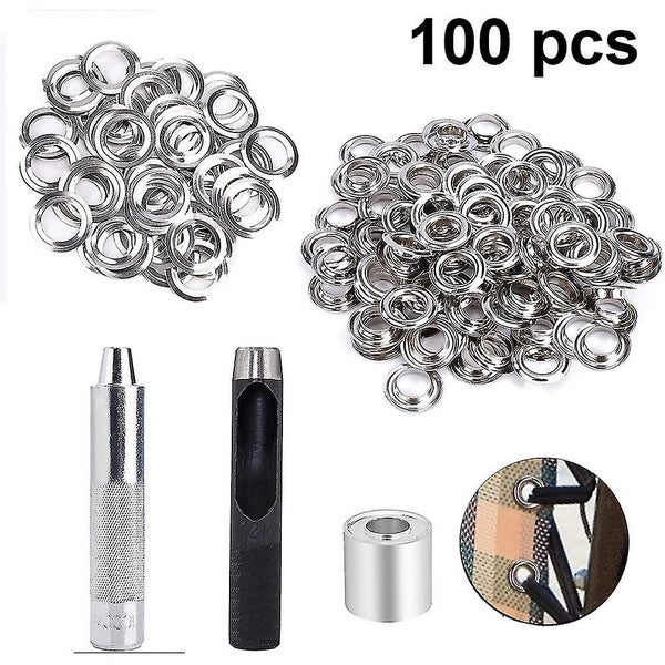 Grommet Tool Kit 12 Mm Grommet Eyelets Washer Eyelet Prs Set And 100 Sets Of Gro Carousel 2