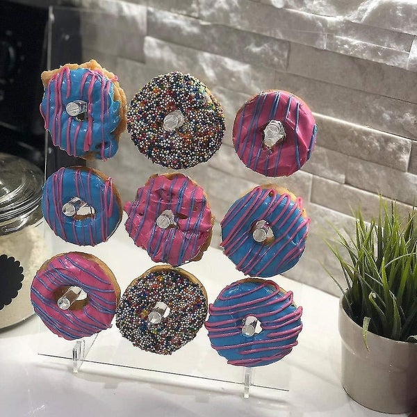 Acrylic Donut Stand Wedding Birthday Partiy Cake Stand Transparent Decorations A Carousel 1