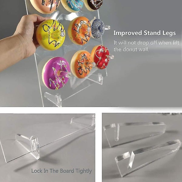 Acrylic Donut Stand Wedding Birthday Partiy Cake Stand Transparent Decorations A Carousel 3