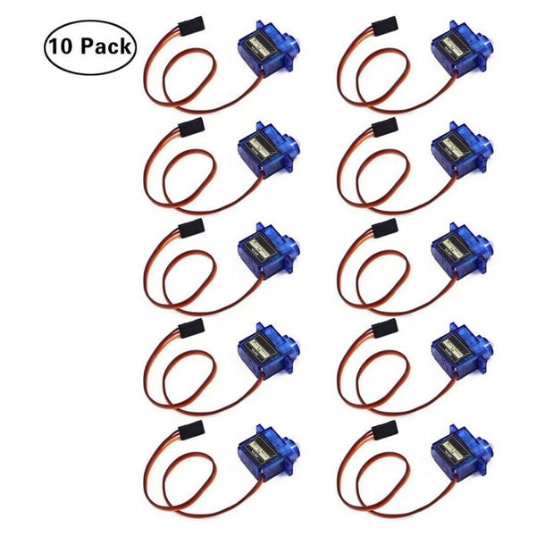 10 Psc Sg90 Micro Servo Motor 9g For Rc Airplane Robot Helicopter Airplane Remot Carousel 1