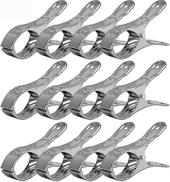 Stainless Steel Clothes Pegs,6pcs Large Clothes Pegs Wind Breaker Clip,durable T Carousel 1