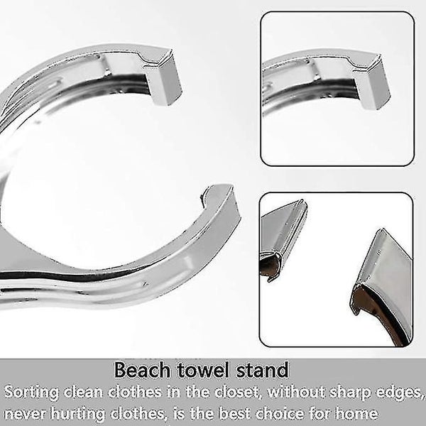 Stainless Steel Clothes Pegs,6pcs Large Clothes Pegs Wind Breaker Clip,durable T Carousel 2