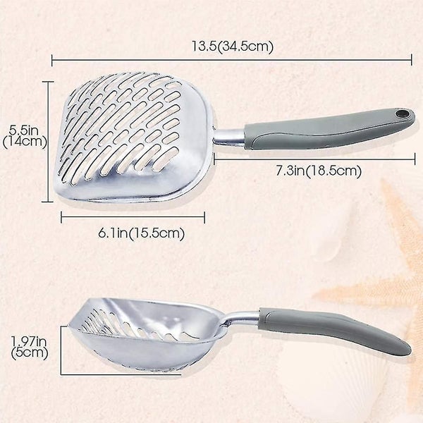 Cat Litter Scoop Durable Metal Litter Tray Sieve Carousel 2