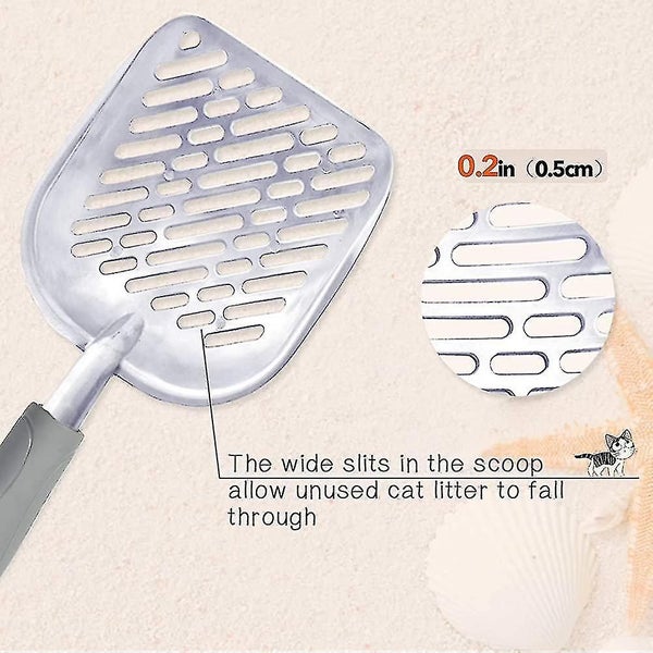 Cat Litter Scoop Durable Metal Litter Tray Sieve Carousel 3