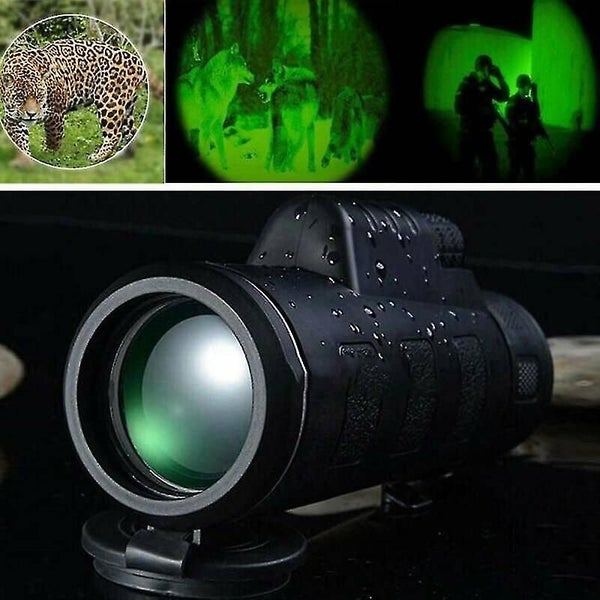 1000-2000m Vision Monocular With Night Vision Prism High Power Telescope Outdoor Carousel 1