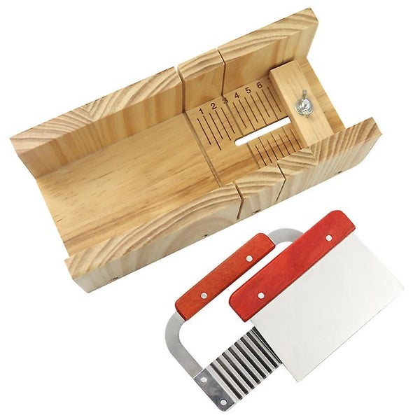 3pcs Adjustable Soap Cutter Kit, Multi-functional Wooden Soap Cutter Box With St Carousel 1