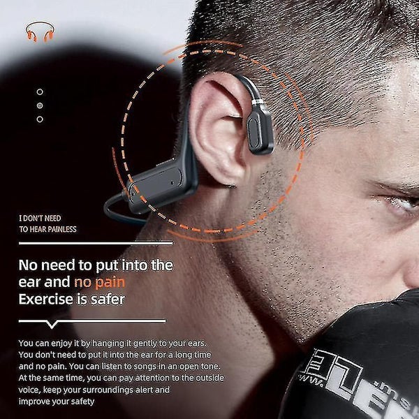 Bone Conduction Earphone 5.0 Wireless Bluetooth Headphone Stereo Earbuds Outdoor Carousel 2