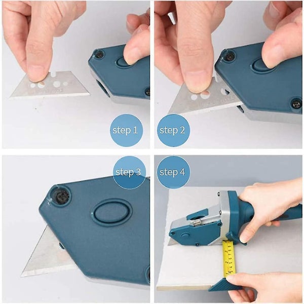 Gypsum Board Tool With Tape Measure Woodworking Marker Drywall Foam Board Slitte Carousel 2