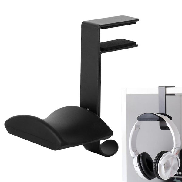Universal Headphone Hanger Under Desk Design Bracket For Men's Desk Accessories Carousel 4