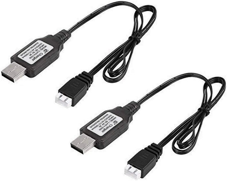 X Usb Charger Cable 1a For 2s 7.4v Lipo Battery Rc Quadcopter Fpv Drone Carousel 1
