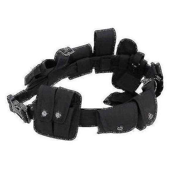 Tactical Police Security Guard Equipment Duty Utility Kit Belt With Pouches Syst Carousel 1