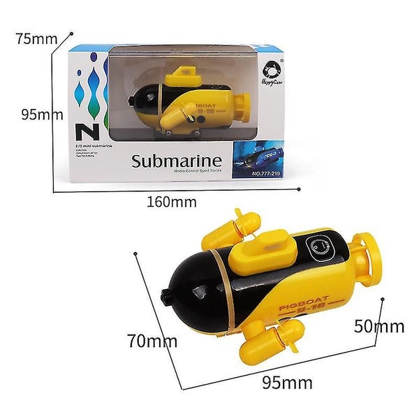 Remote Control Submarine Children's Electric Model Remote Control Boat Mini Nucl Carousel 2