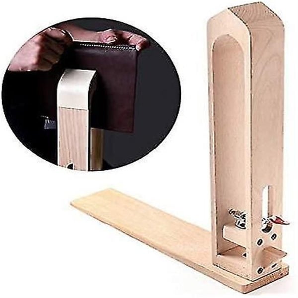 Wood Leather Craft Hand Stitching Leather Craft Lacing Sewing Clamp Stitching Po Carousel 1