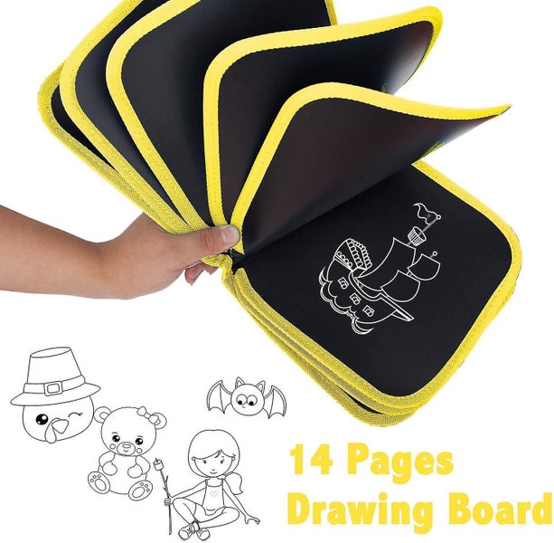 Kids Erasable Doodle Book Set Toddlers Activity Toys Reusable, Bear64593003334017111