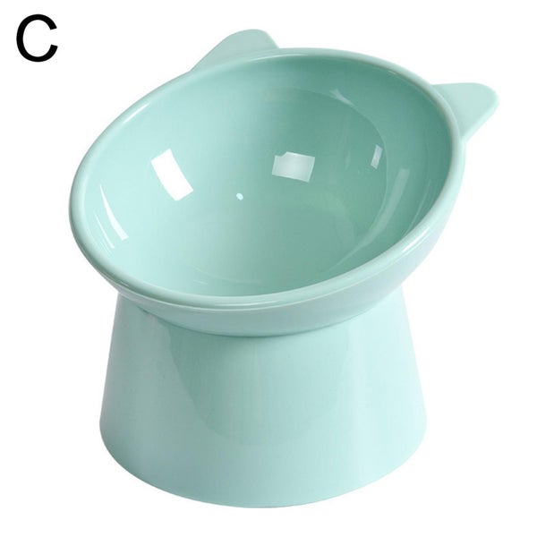 Cat Bowl With Raised Posture, Neck Protection, Anti-Ankle, Support Cats Dogs Carousel 9