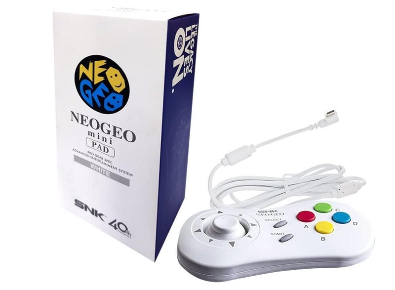 Original NEOGEO MINI Gamepad Controller White Retro ARCADE Mini Video Game pad Carousel 2