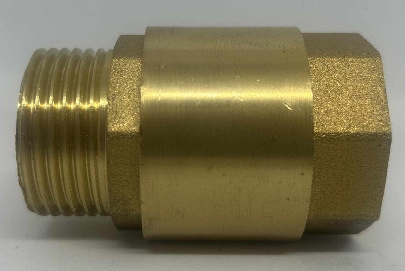1" (25mm) Male to Female Brass Spring Check Valve Carousel 1