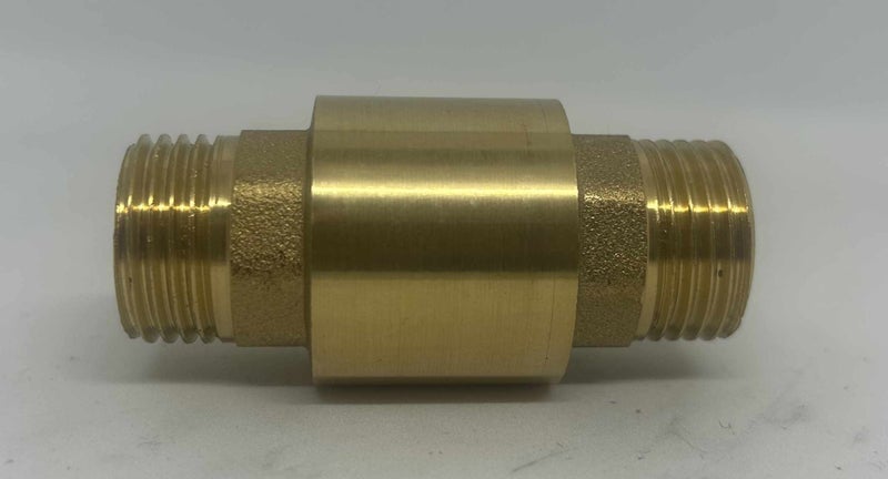 1/2"(15mm) Male to Male Brass Spring Check Valve Carousel 1