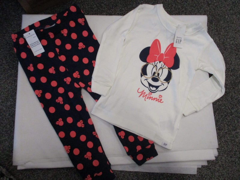 NEW Baby Gap 2 piece pj set 18-24 months Carousel 1