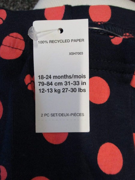 NEW Baby Gap 2 piece pj set 18-24 months Carousel 3