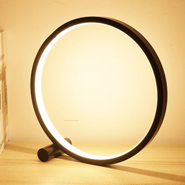 Modern Circle Table Lamp Reading Lamp LED Light *Over Stocked* Carousel 2