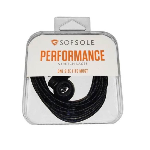 Sof Sole Bungee Laces 38" Black (non-reflective) Carousel 1
