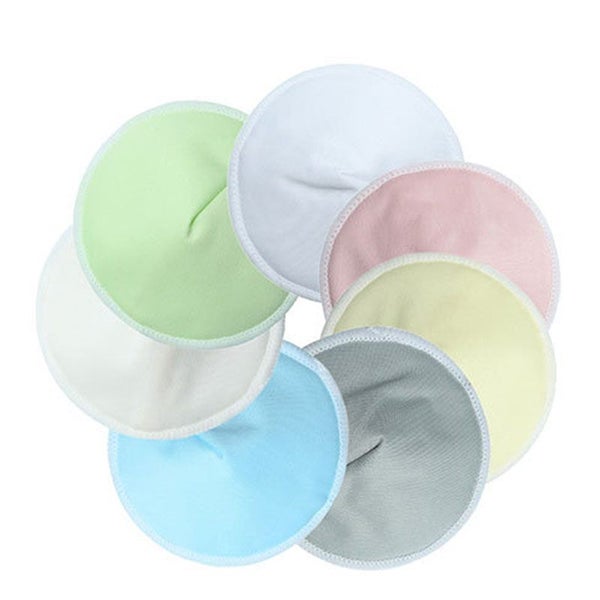 Organic Washable Breast Pad Breastfeeding Nipple Pad for Maternity Nipple Covers Carousel 1