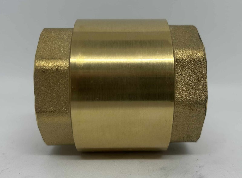 1 1/4" (32mm) Brass Spring Check Valve Carousel 1