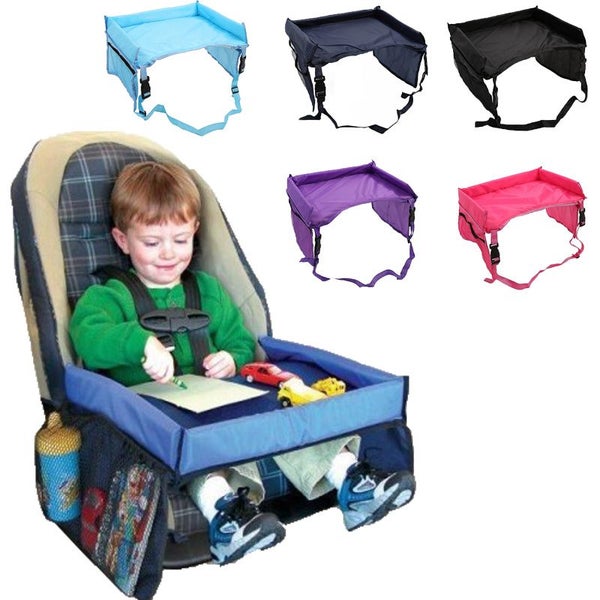 Car Seat Tray Board Car Storage Rack Stroller Toy Fence Safety Dining Table Tray Carousel 1