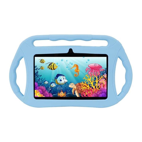 Veidoo 7” Android Tablet with protective case - Blue Carousel 2