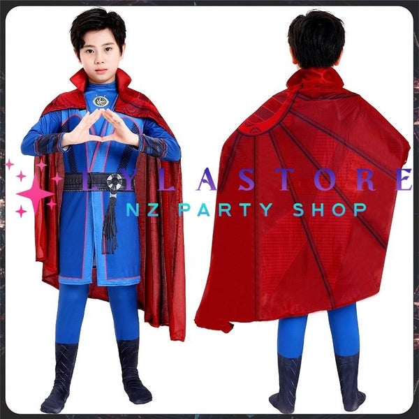 Doctor Strange Cosplay Costume with Cloak - Perfect for Comic Conventions Carousel 1