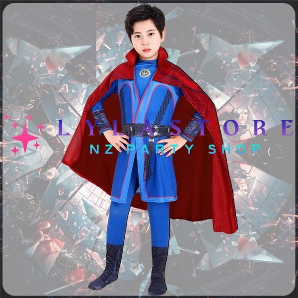 Doctor Strange Cosplay Costume with Cloak - Perfect for Comic Conventions Carousel 2