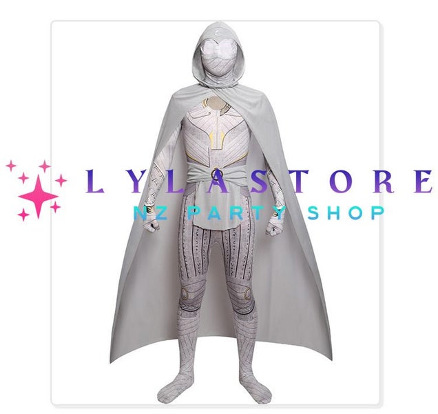 Moon Knight Cosplay Jumpsuit Costume Set-Perfect for Cosplay and Halloween Carousel 1